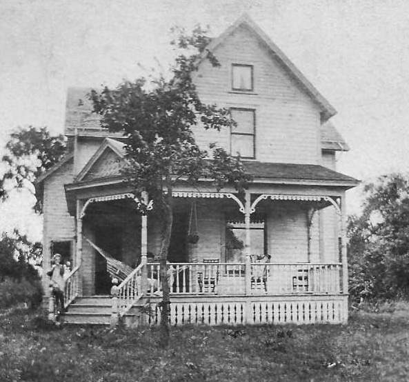 First Home of Frank Bodendorfer and Edith Amanda (Cook) Wilson